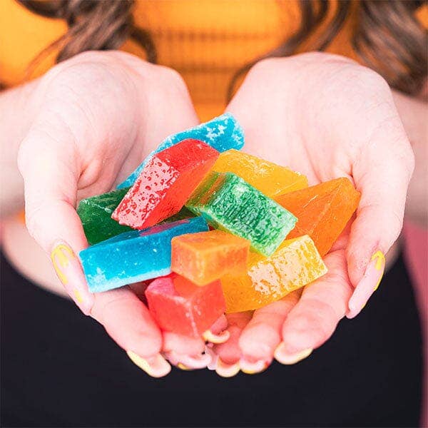 Sweet Luxe™ NEW Extra Crunchy Crystal Candy - Fruity Fusion Flavor Mix