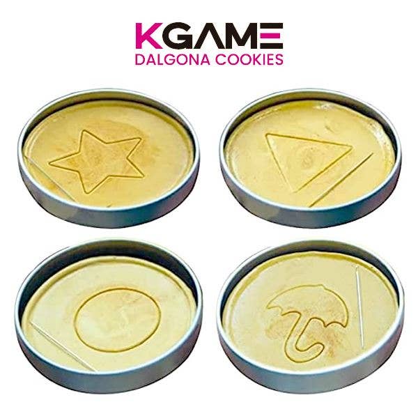 KGAME Dalgona Cookie Tin (2 Cookies) Viral Season 1 in PDQ