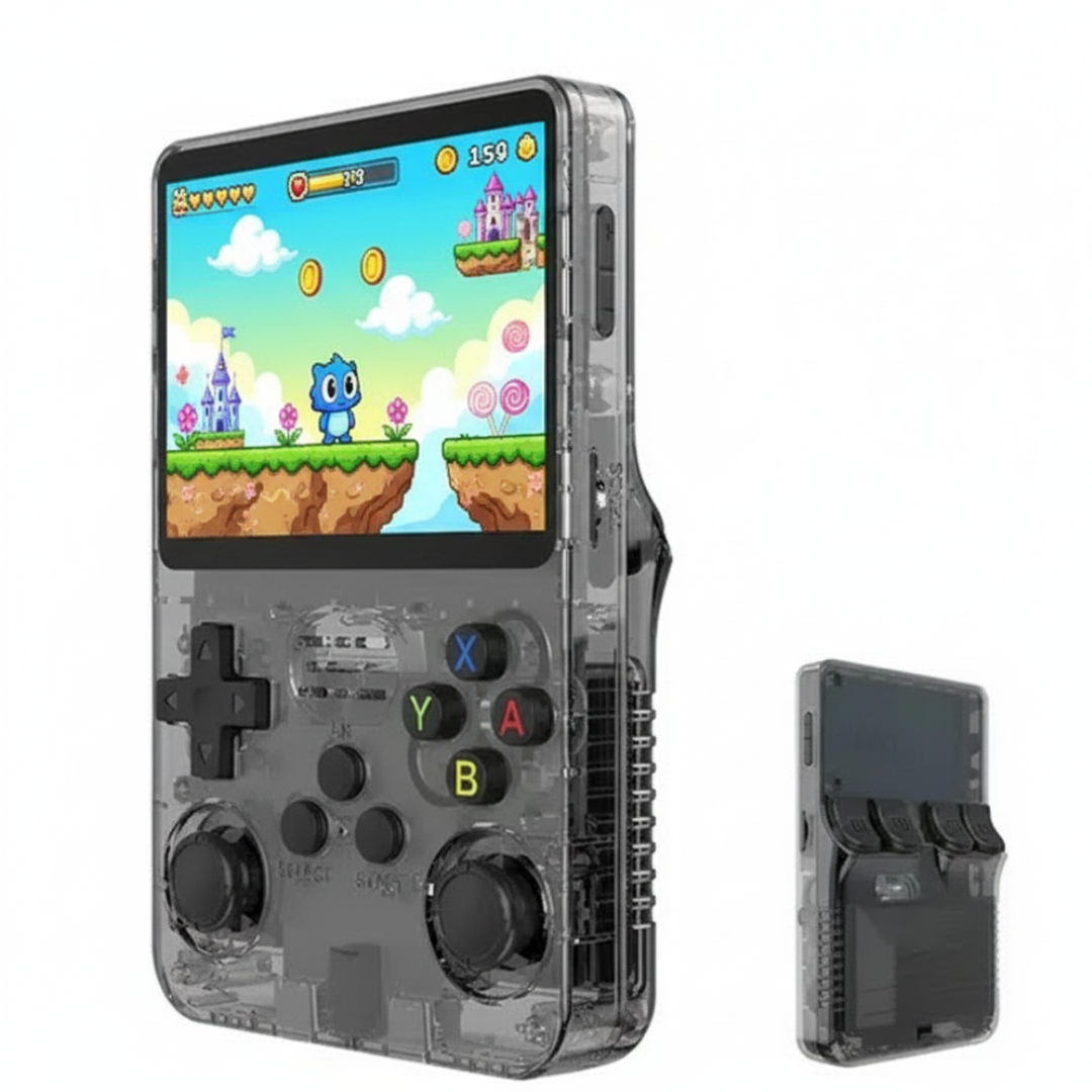 Ultimate Retro Handheld Gaming Console – 64GB Pocket Arcade, Hi-Res Screen,