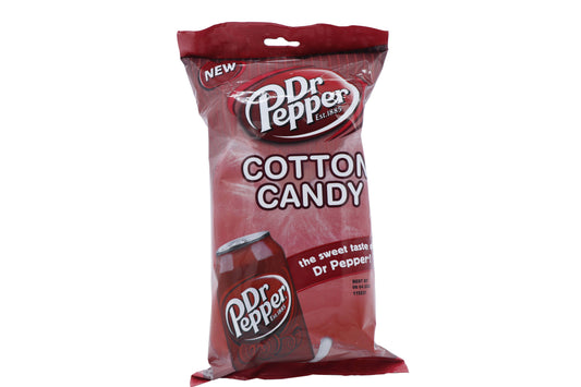 Dr. Pepper Cotton Candy, 3.1oz Bag, 12ct Case