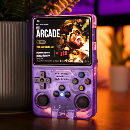 Ultimate Retro Handheld Gaming Console – 64GB Pocket Arcade, Hi-Res Screen,