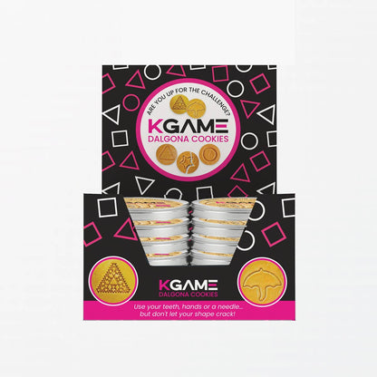 KGAME Dalgona Cookie Tin (2 Cookies)  Viral Season 1 in PDQ
