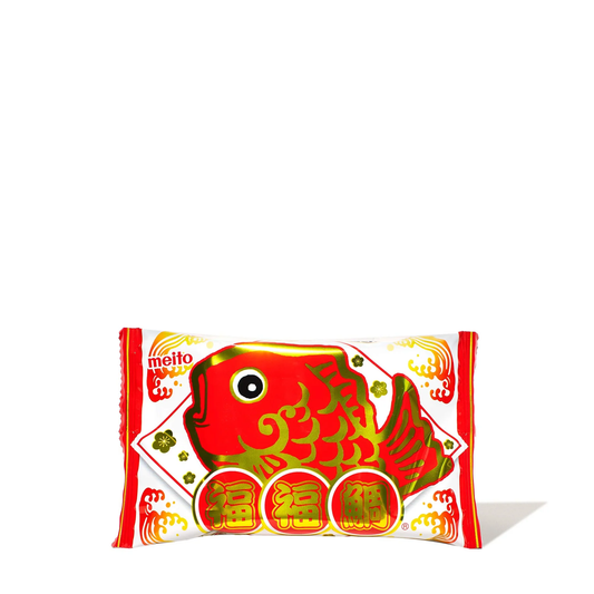 Meito Puko Puku Taiyaki Fish Chocolate, 10ct RED